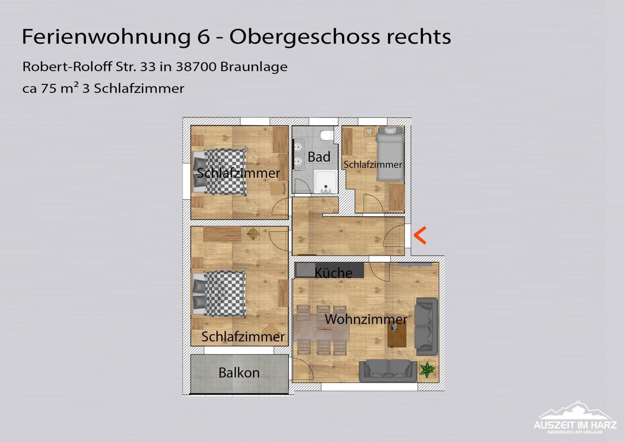 Auszeit Im Harz Haus 3 Wohnung 6 Braunlage Zewnętrze zdjęcie